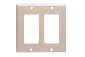 ICC Decora Wall Plate - Double Gang