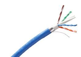 Belden 10GXS32006A1000 - 10GX Small Diameter - Unshielded - 4 Pair - Bonded -  U/UTP - 23 AWG - CMR - Blue - Reel In Box