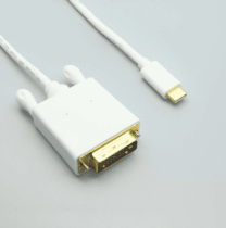 USB 3.0 Type C to DVI Male Cable