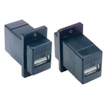 L-com USB Adapter A-A, Black