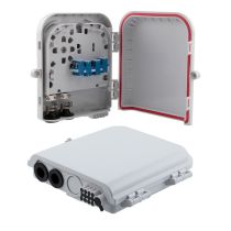 Splitter Distribution Box - 8 Ports with SC/UPC Adapters - No Pigtails