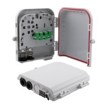 Splitter Distribution Box - 8 Ports with SC/APC Adapters - No Pigtails