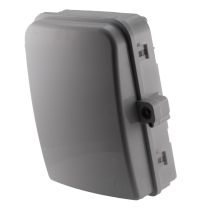 ShowMeCables Splitter Distribution Box 24 Ports with 24 SC/APC SM Simplex Adapter and two 1:8 SC/APC PLC Splitter