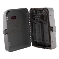 ShowMeCables Splitter Distribution Box 24 Ports without Adapter and Pigtails - Includes Splice Trays and Adapter Panels