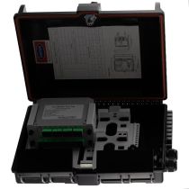 ShowMeCables Splitter Distribution Box 16 Ports with 8 SC/APC SM Duplex Adapter and 1:16 SC/APC PLC Splitter Cassette