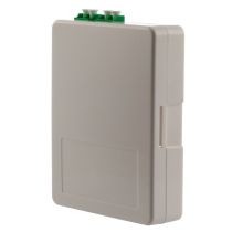 ShowMeCables FTTH Terminal Box 2 Ports with 2 LC/APC SM Duplex Adapter and 4x LC/APC SM Pigtails