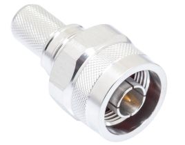 Times Microwave N Male Crimp Connector - LMR-400-LLPL - EZ-400-NMH-PL-X