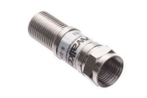 F-Type Male to Female DC Passing Attenuator - 40-2050 MHz