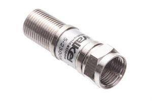 F-Type Male to Female DC Passing Attenuator - 40-2050 MHz - 16 dB