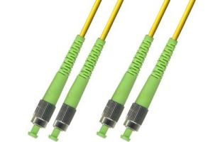 FC-APC to FC-APC  9/125 Singlemode Duplex Fiber Patch Cable - OS2