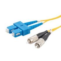 Fiber Optic Patch Cable FC to SC Duplex - 9/125 Single mode OS1 - LSZH