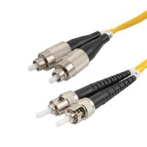 Fiber Optic Patch Cable FC to ST Duplex - 9/125 Single mode OS1 - LSZH