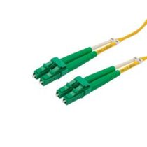 Fiber Optic Patch Cable LC/APC to LC/APC Duplex - 9/125 Single mode OS2 - LSZH