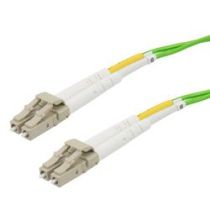 LC/LC 50/125 Multimode 40/100GB Duplex Plenum Fiber Patch Cable - OM5