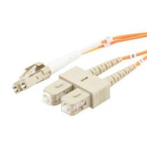 Fiber Optic Patch Cable LC to SC Duplex - 50/125 Multimode OM2 - LSZH