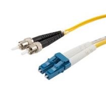 Fiber Optic Patch Cable LC to ST Duplex - 9/125 Single mode OS1 - LSZH