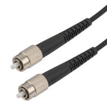 L-com Fiber Optic Patch Cord MM OM5 Simplex 3.0mm FC/UPC-FC/UPC Armored LSZH Black 