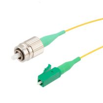 L-com Fiber Optic Patch Cable, Simplex Polarized Maintaining (PM), FC APC to LC APC, 1550nm, .9mm