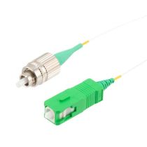 L-com Fiber Optic Patch Cable, Simplex Polarized Maintaining (PM), FC APC to SC APC, 1550nm, .25mm