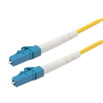 L-Com LC/LC 9/125 Single Mode Simplex Fiber Patch Cable, LSZH