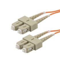 Fiber Optic Patch Cable SC to SC Duplex - 50/125 Multimode OM2 - LSZH