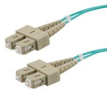 Fiber Optic Patch Cable SC to SC Duplex - 50/125 Multimode OM3 - LSZH
