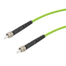 L-com Fiber Optic Patch Cable SMA/PC-SMA/PC Simplex 50/125 OM5 Multimode Fiber 3.0mm PVC Jacket 1 m