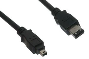 Firewire 400 - 6 Pin to 4 Pin Cable