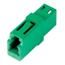 L-com Fiber Coupler LC APC/LC APC - Ceramic Sleeve - No Flange