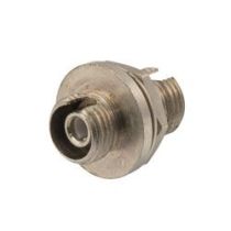 Fiber Optic Economy Coupler, FC/APC, Simplex SMF, Copper body, Ceramic sleeve, D-hole mount (large hole)