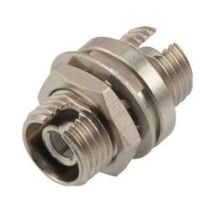 Fiber Optic Economy Coupler, FC/APC, Simplex SMF, Copper body, Ceramic sleeve, D-hole mount (small hole)