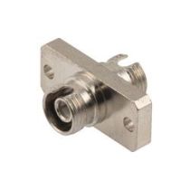 Fiber Optic Economy Coupler, FC/APC, Simplex SMF, Copper body, Ceramic sleeve, Rectangle flange