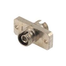 Fiber Optic Economy Coupler, FC Simplex SMF, Copper body, Ceramic sleeve, Rectangle flange