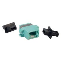 L-com Fiber Optic MPO Coupler - w/Mounting Flange