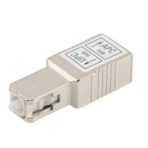 Hybrid Fiber Adapter Single mode SC/APC Female to SC/UPC Male
