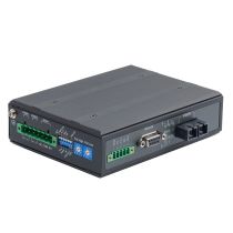 RS232/422/485 to duplex fiber SC Media Converter, 30km reach over SMF 1310nm, Extended temp