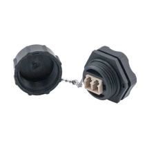 Waterproof LC Adapter, Duplex Multimode