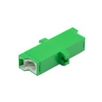 E2000 Simplex Adapter APC Green