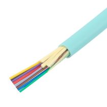 L-Com Indoor Multi-Fiber Distribution Cable, 12 Fiber, 50/125 10GB OM3, Riser Rated, Per Meter