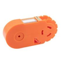 Fiber Optic Cleaner Cassette for 12 & 16 Fiber MPO w/Pins