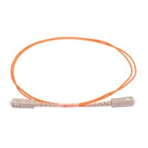 SC/SC 62.5/125 Multimode Simplex Fiber Patch Cable - Plenum - OM1 - x Meter
