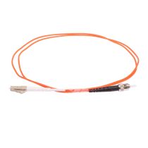 LC/ST 62.5/125 Multimode Simplex Fiber Patch Cable - OM1 - x Meter