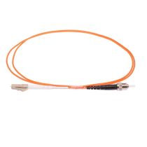 LC/ST 50/125 Multimode Simplex Fiber Patch Cable - Plenum - OM2 - x Meter