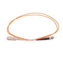SC/ST 50/125 Multimode Simplex Fiber Patch Cable - Plenum - OM2 - x Meter