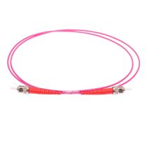 ST/ST 40/100GB 50/125 Multimode Simplex Fiber Patch Cable - OM4 - x Meter