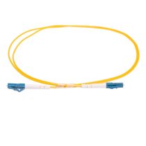 LC/LC 9/125 Singlemode Simplex Fiber Patch Cable - Plenum - OS1 - x Meter