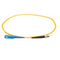 SC/ST 9/125 Singlemode Simplex Fiber Patch Cable - Plenum - OS1 - x Meter