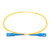 SC/SC 9/125 Singlemode Simplex Fiber Patch Cable - OS1 - x Meter