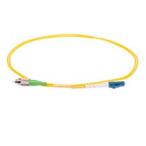 FC-APC/LC-UPC 9/125 Singlemode Simplex Fiber Patch Cable - OS2 - x Meter