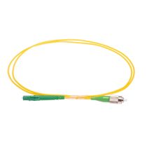 LC-APC/FC-APC 9/125 Singlemode Simplex Fiber Patch Cable - OS2 - x Meter